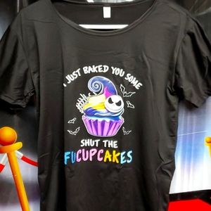 💋❤Cute💋❤ blk T-shirt💋❤ sz M💋❤